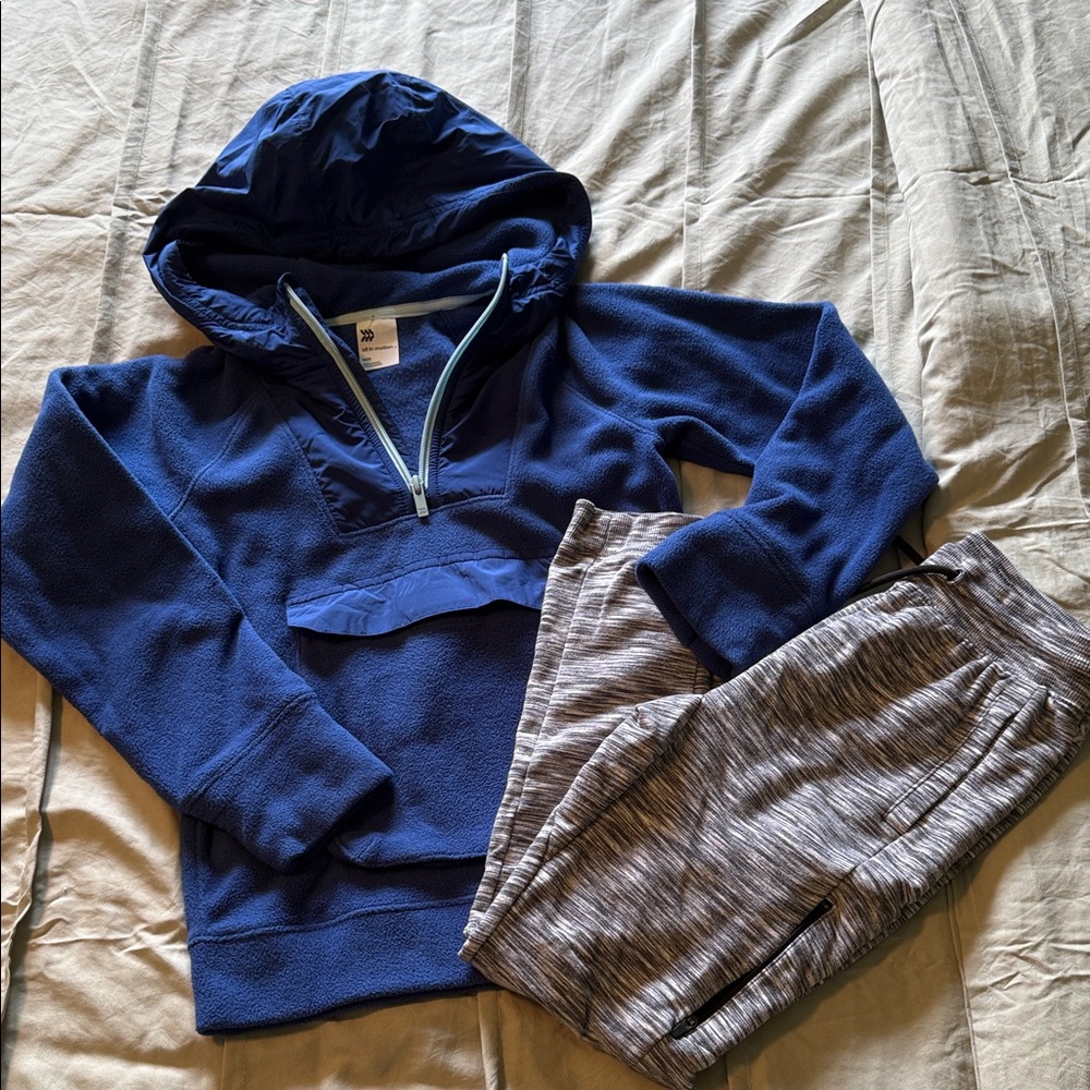 Boys all in motion set hoodie and joggers